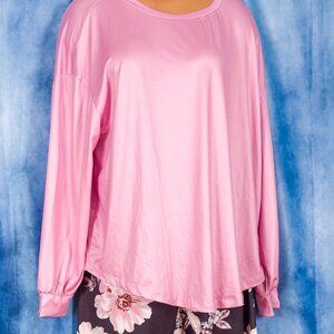 Shein Soft nylon-like Polyester Pants & Top Size 2X  bust measures 48 inches